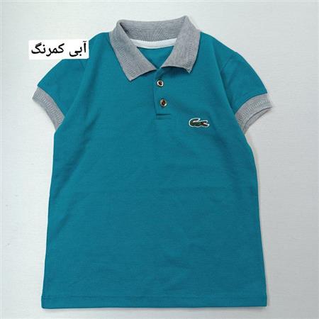 تیشرت جودون تمساح یقه رنگی