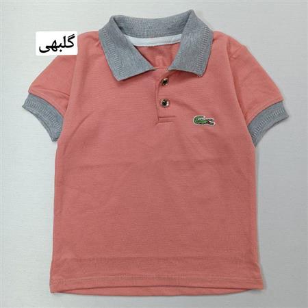 تیشرت جودون تمساح یقه رنگی