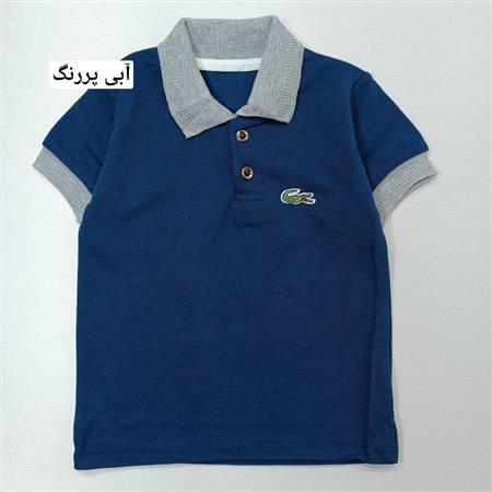 تیشرت جودون تمساح یقه رنگی