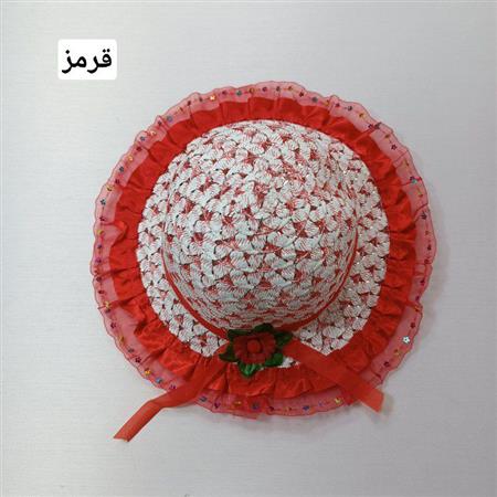 کلاه حصیری پولکی