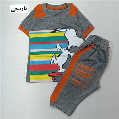 تیشرت شلوارک اسنوپی اسکیت سوار
