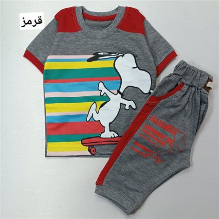 تیشرت شلوارک اسنوپی اسکیت سوار