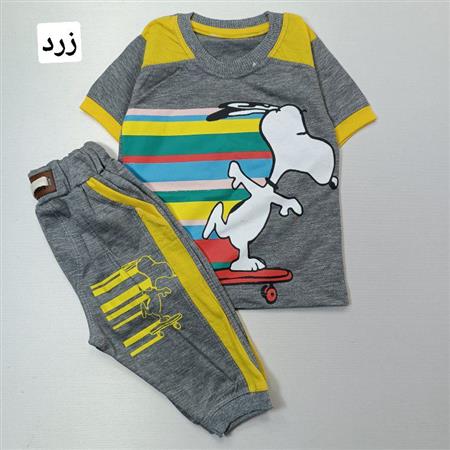 تیشرت شلوارک اسنوپی اسکیت سوار
