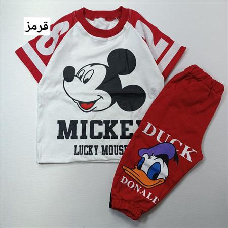 تیشرت شلوارک میکی Lucky mouse
