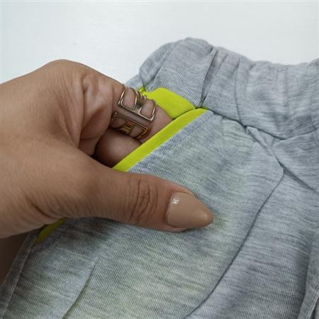 تیشرت شلوارک دو رنگ دو دکمه Sao Paolo