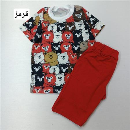 تیشرت شلوارک خانواده پانداها