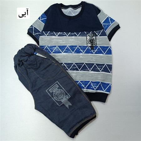 تیشرت شلوارک زیگزاکی سپهر