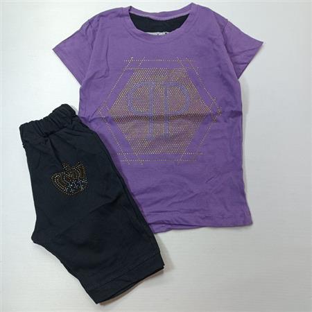 تیشرت شلوارک نگینی Balenciaga78