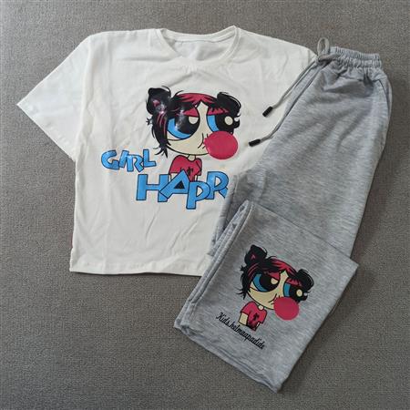 کراپ شلوار Girl happy تکسایز