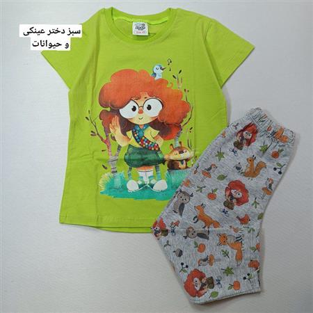 تیشرت شلوار نقاشی کیوت