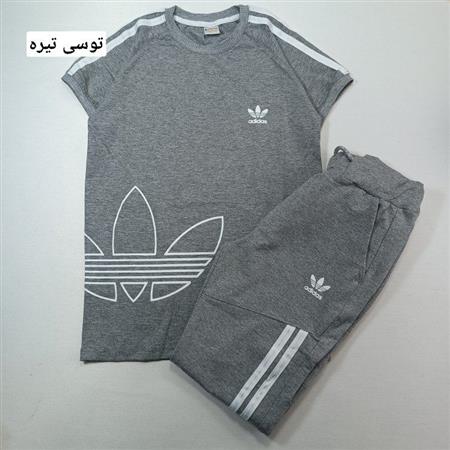 تیشرت شلوار دو خطی adidas
