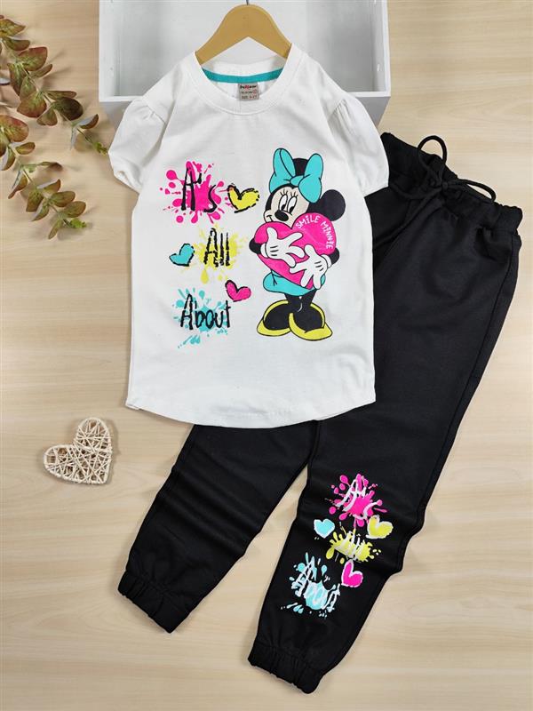 تیشرت شلوار Smile Minnie