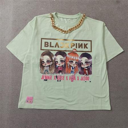 کراپ سبز Black Pink تکسایز