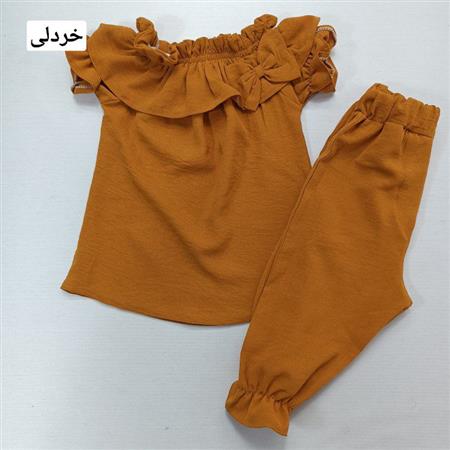 شومیز شلوارک بنفشه