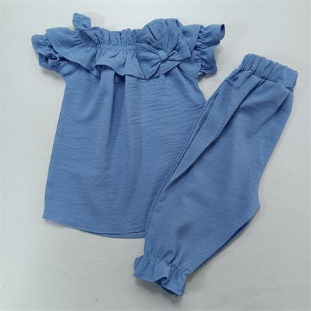 شومیز شلوارک بنفشه