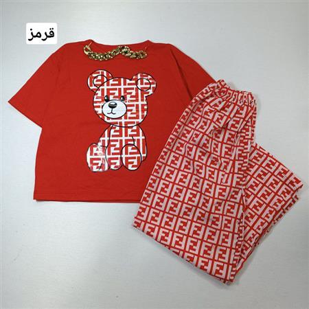 کراپ شلوار زنجیری تدی F