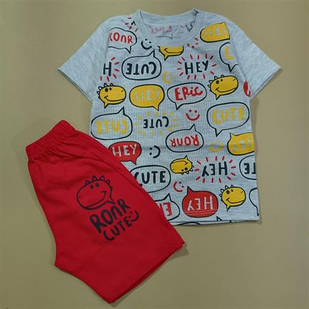 تیشرت شلوارک دایناسور cute