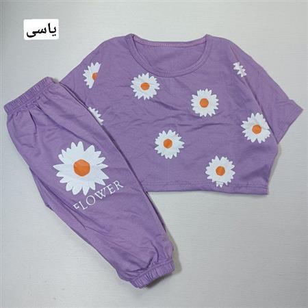 کراپ شلوارک بابونه ۲