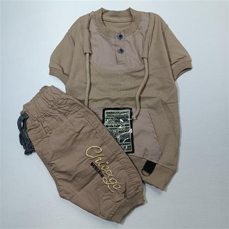 تیشرت شلوارک دوبنده