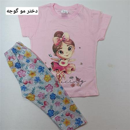 تیشرت شلوارک طرح متنوع