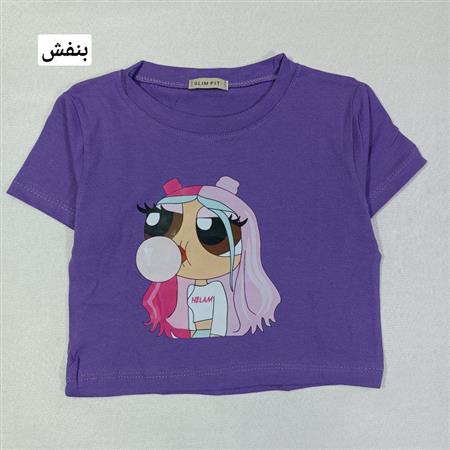 کراپ رنگی دختر