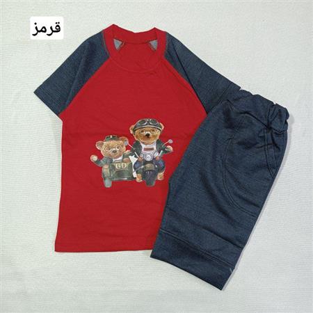 تیشرت شلوارک پاکتی