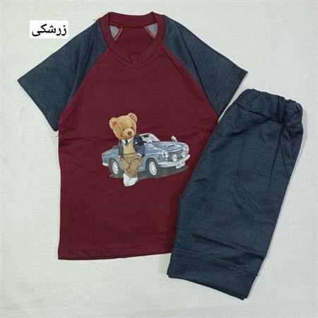 تیشرت شلوارک پاکتی
