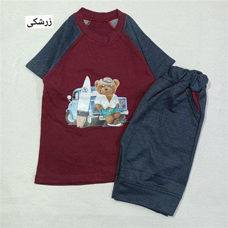 تیشرت شلوارک پاکتی