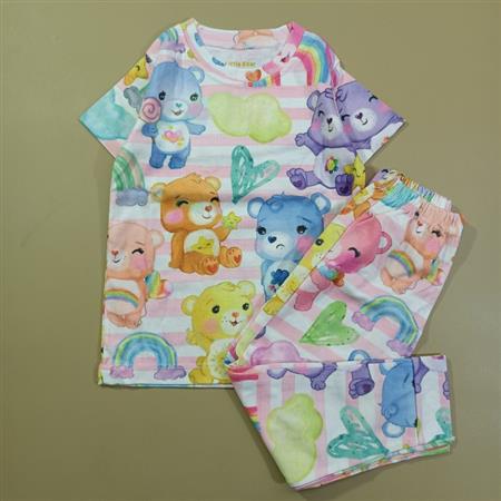 تیشرت شلوار رنگارنگ