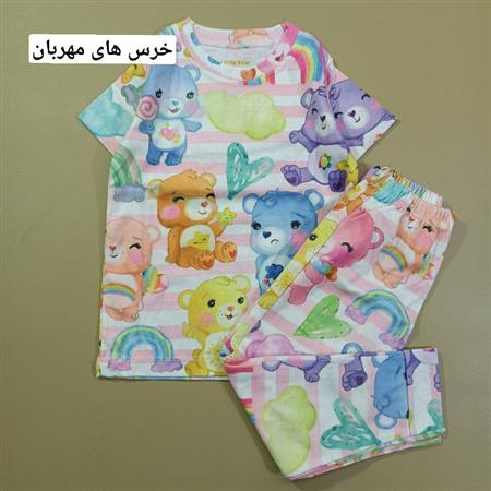 تیشرت شلوار رنگارنگ