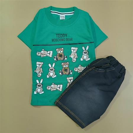 تیشرت شلوارک Teddy Moschino