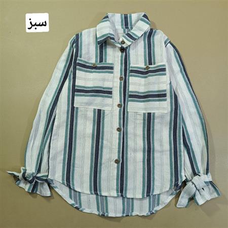 شومیز راه راه بندی