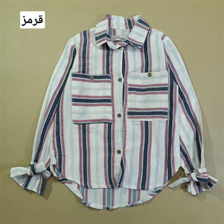شومیز راه راه بندی
