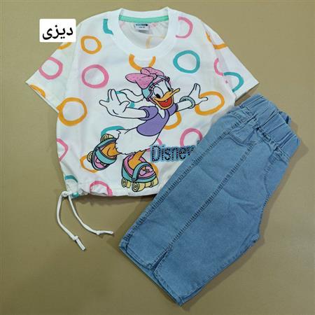 کراپ شلوارک نگینی جذاب