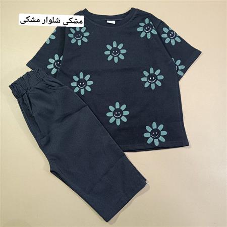 کراپ شلوار گل آفتابگردان شاین