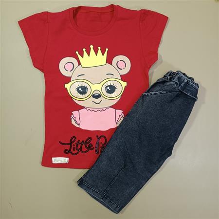 تیشرت شلوارک little princess