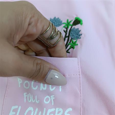 تیشرت شلوارک شاخه و گل