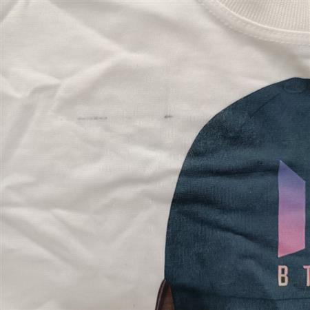 تیشرت تک سفید BTS تکسایز