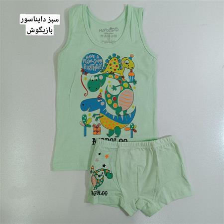 ست شورت رکابی پسرانه