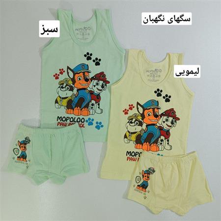 ست شورت رکابی پسرانه