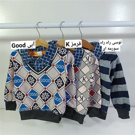 بلوز مخمل پسرانه متنوع