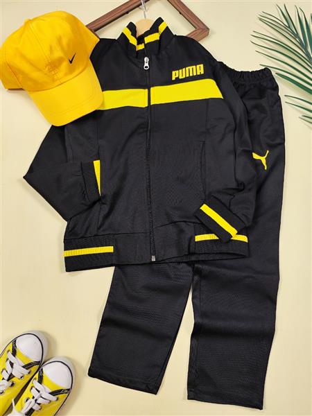 سویشرت شلوار یقه دو رنگ puma