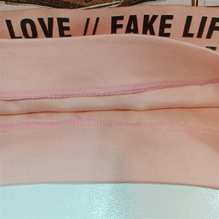 بلوز تک Fake love 2 آستین چیندار