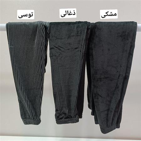 شلوار مخمل کبریتی رز