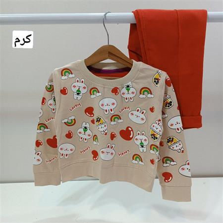 کراپ شلوار lovely rabbit
