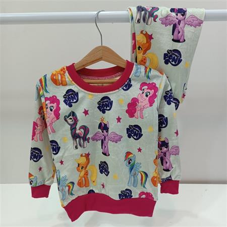 بلوز شلوار مخملی My Pony