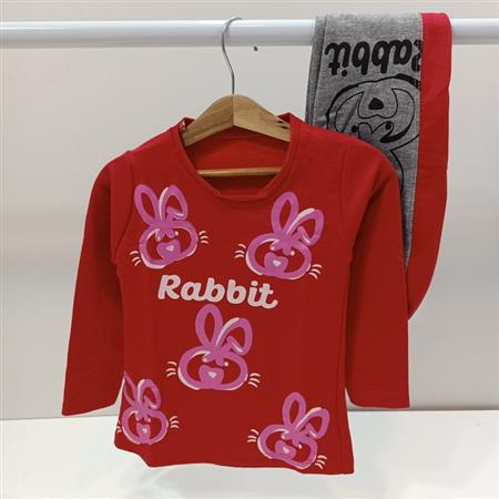 بلوز شلوار رنگی Rabbit