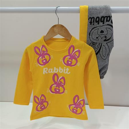 بلوز شلوار رنگی Rabbit