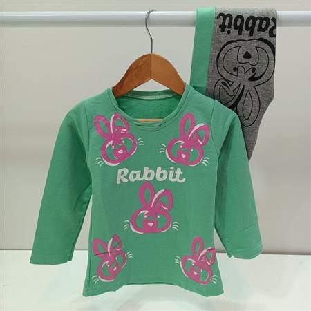 بلوز شلوار رنگی Rabbit