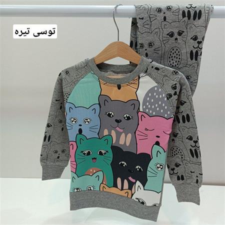 بلوز شلوار دوستان گربه ای